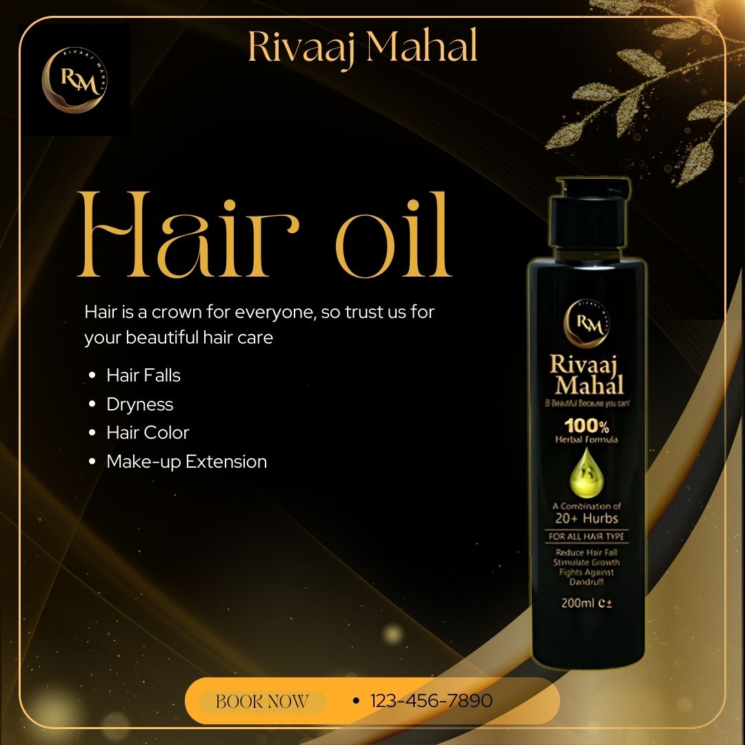 Rivaaj Mahal Hair Oil