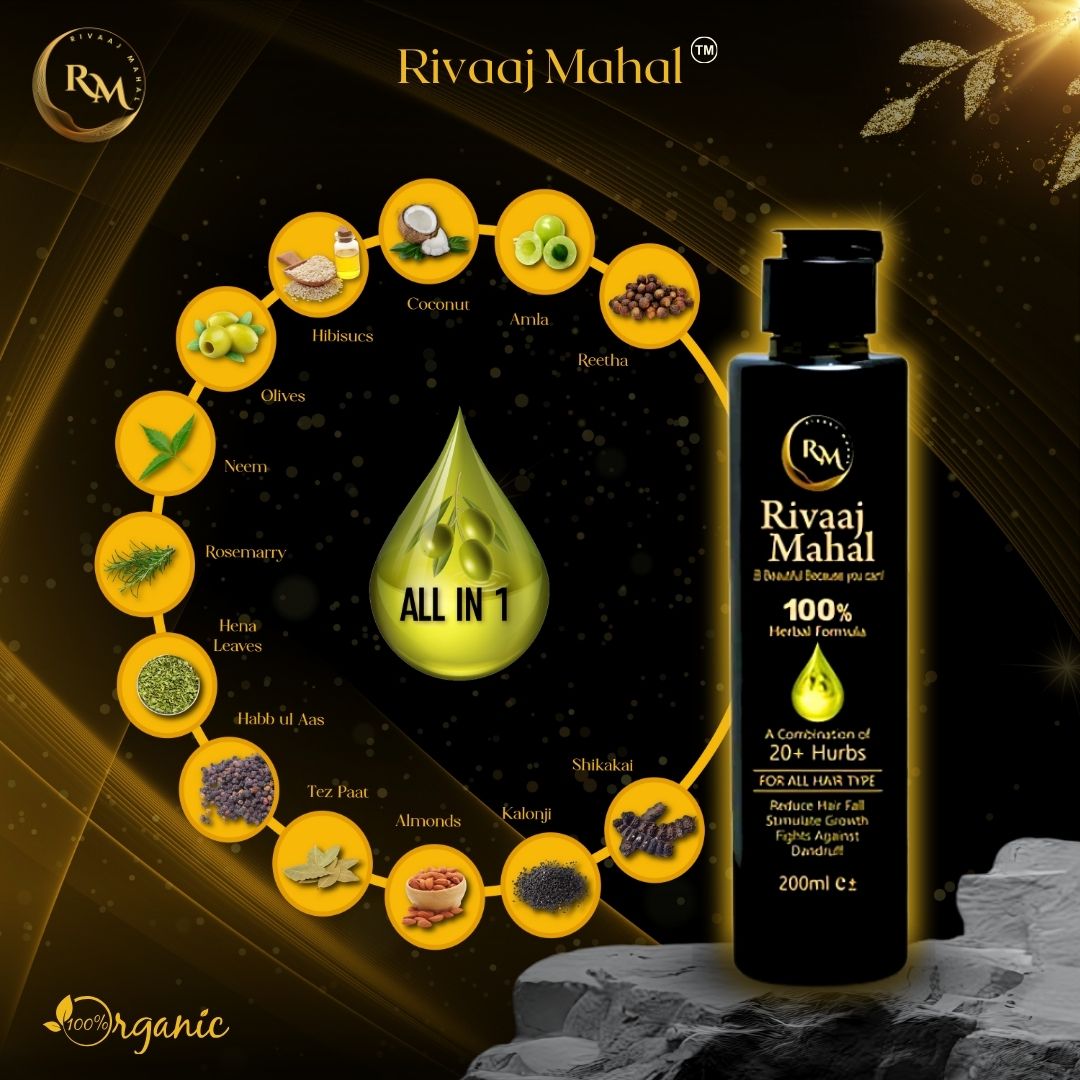 Rivaaj Mahal Hair Oil